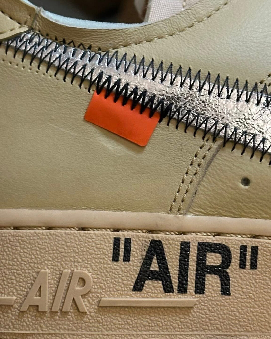 【2025年 秋 発売予定】OFF-WHITE × NIKE AIR FORCE 1 LOW SP “Sesame” (オフホワイト ナイキ エア フォース 1 ロー “セサミ”) [FD6900-200]