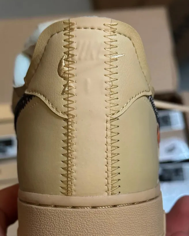 【2025年 秋 発売予定】OFF-WHITE × NIKE AIR FORCE 1 LOW SP “Sesame” (オフホワイト ナイキ エア フォース 1 ロー “セサミ”) [FD6900-200]