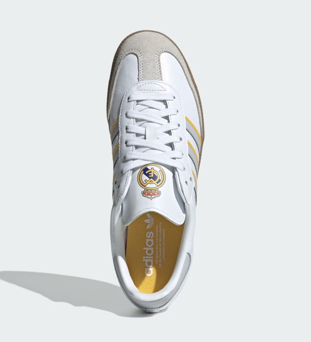 【2025年 発売予定】Real Madrid × adidas Originals SAMBA “2025-2026/White/Gum” (レアル・マドリード アディダス オリジナルス サンバ) [JQ4038]