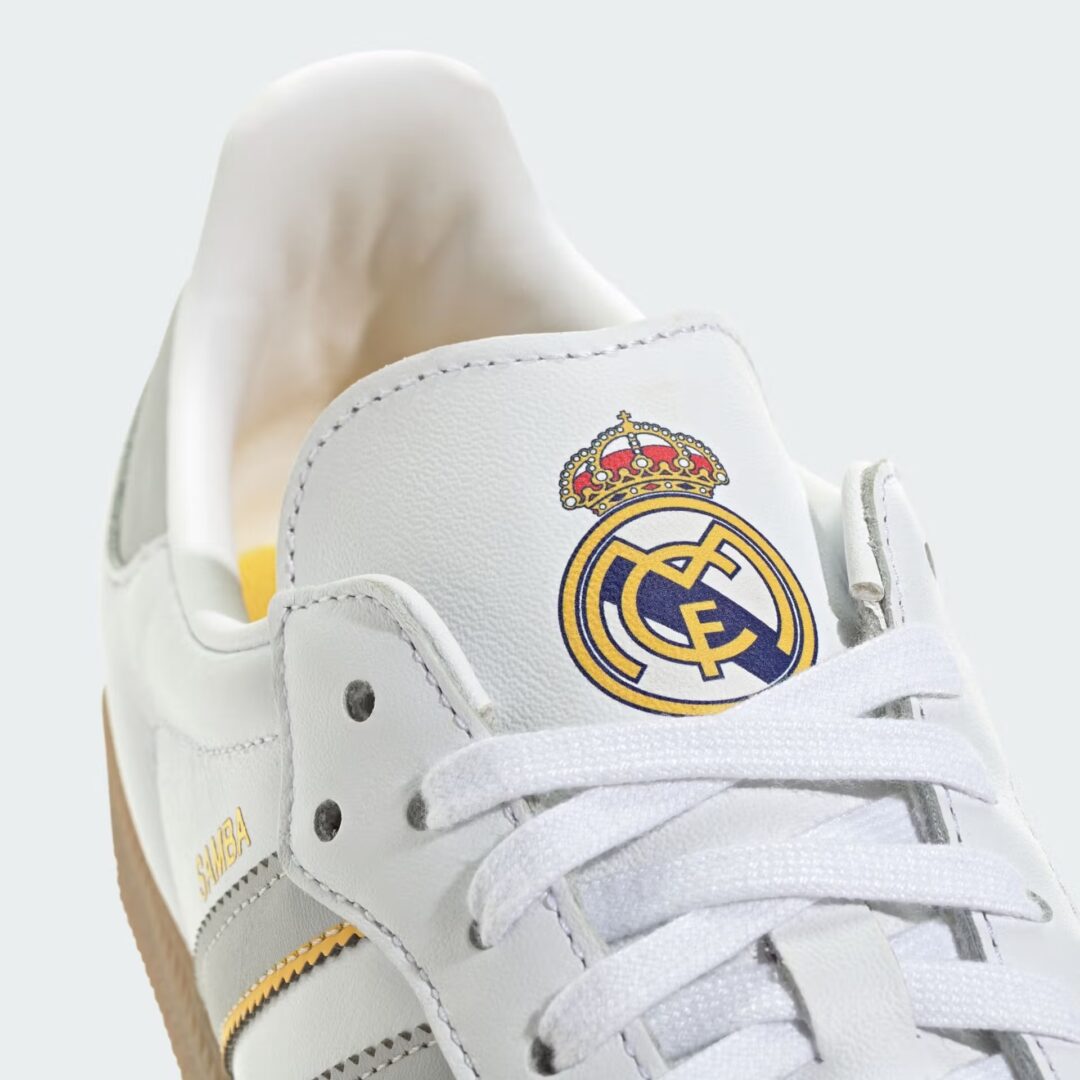 【2025年 発売予定】Real Madrid × adidas Originals SAMBA “2025-2026/White/Gum” (レアル・マドリード アディダス オリジナルス サンバ) [JQ4038]