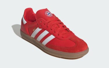 【2025年 発売予定】FC Bayern Munich × adidas Originals SAMBA “2025-2026/Red/Gum” (FCバイエルン・ミュンヘン アディダス オリジナルス サンバ) [JQ4039]