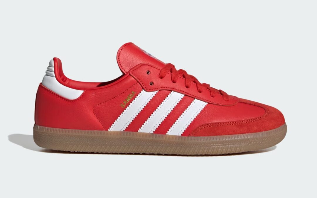 【2025年 発売予定】FC Bayern Munich × adidas Originals SAMBA “2025-2026/Red/Gum” (FCバイエルン・ミュンヘン アディダス オリジナルス サンバ) [JQ4039]