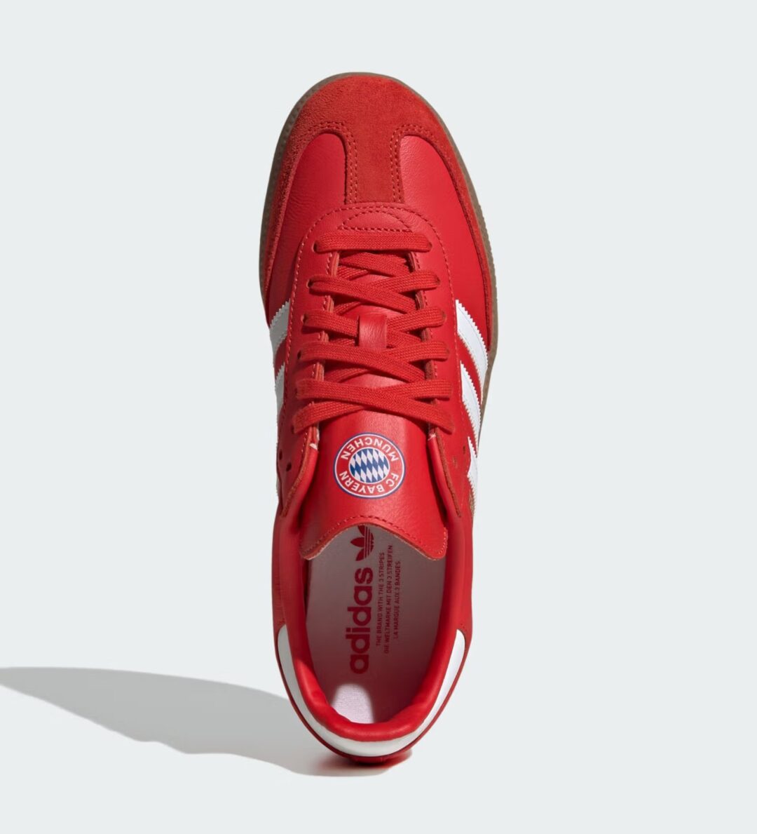 【2025年 発売予定】FC Bayern Munich × adidas Originals SAMBA “2025-2026/Red/Gum” (FCバイエルン・ミュンヘン アディダス オリジナルス サンバ) [JQ4039]