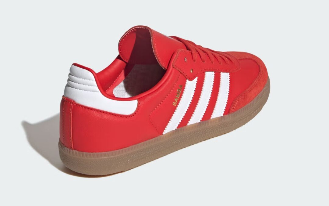 【2025年 発売予定】FC Bayern Munich × adidas Originals SAMBA “2025-2026/Red/Gum” (FCバイエルン・ミュンヘン アディダス オリジナルス サンバ) [JQ4039]