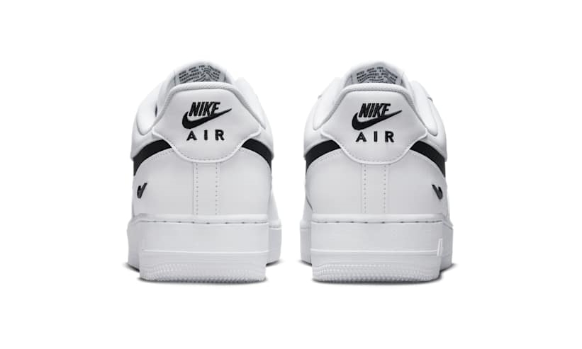 【2025年 発売予定】NIKE AIR FORCE 1 07 LOW “Nylon Swoosh/White/Black” (ナイキ エア フォース 1 ロー “ナイロンスウッシュ/ホワイト/ブラック”) [IH4452-100]