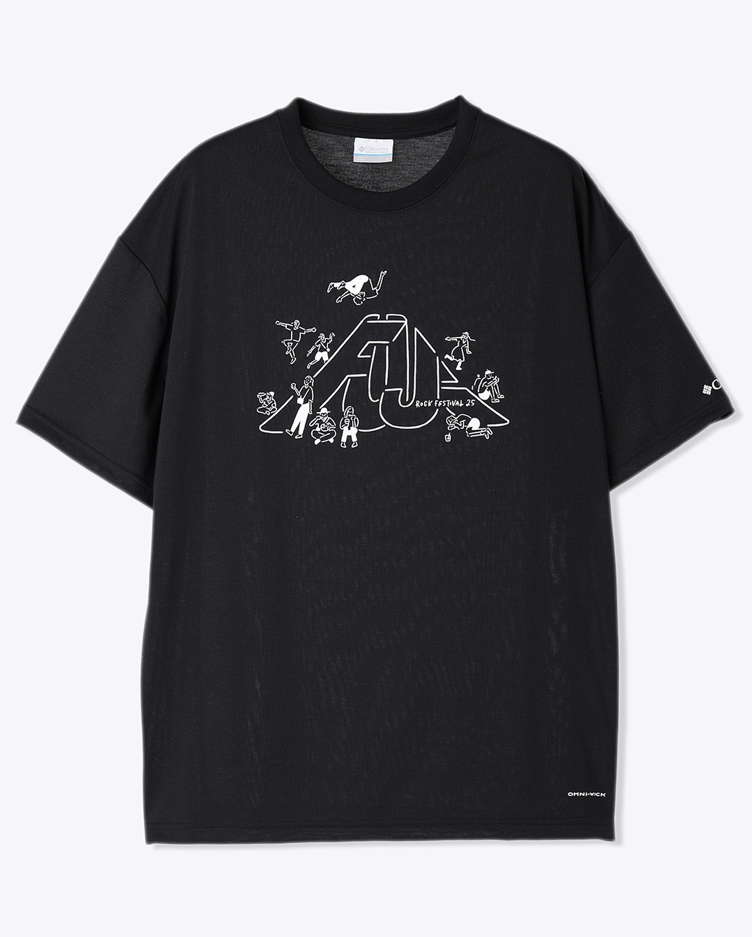 フジロック 25 × 長場雄 × コロンビア コラボTEEが 2025年 7/25~発売 (FUJI ROCK FESTIVAL 2025 Yu Nagaba Columbia)