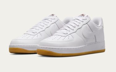 【2025年 秋 発売予定】NIKE AIR FORCE 1 LOW “White/Gum Yellow” (ナイキ エア フォース 1 ロー “ホワイト/ガムイエロー”) [II7630-100]