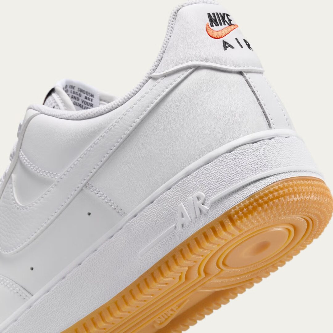 【2025年 秋 発売予定】NIKE AIR FORCE 1 LOW “White/Gum Yellow” (ナイキ エア フォース 1 ロー “ホワイト/ガムイエロー”) [II7630-100]