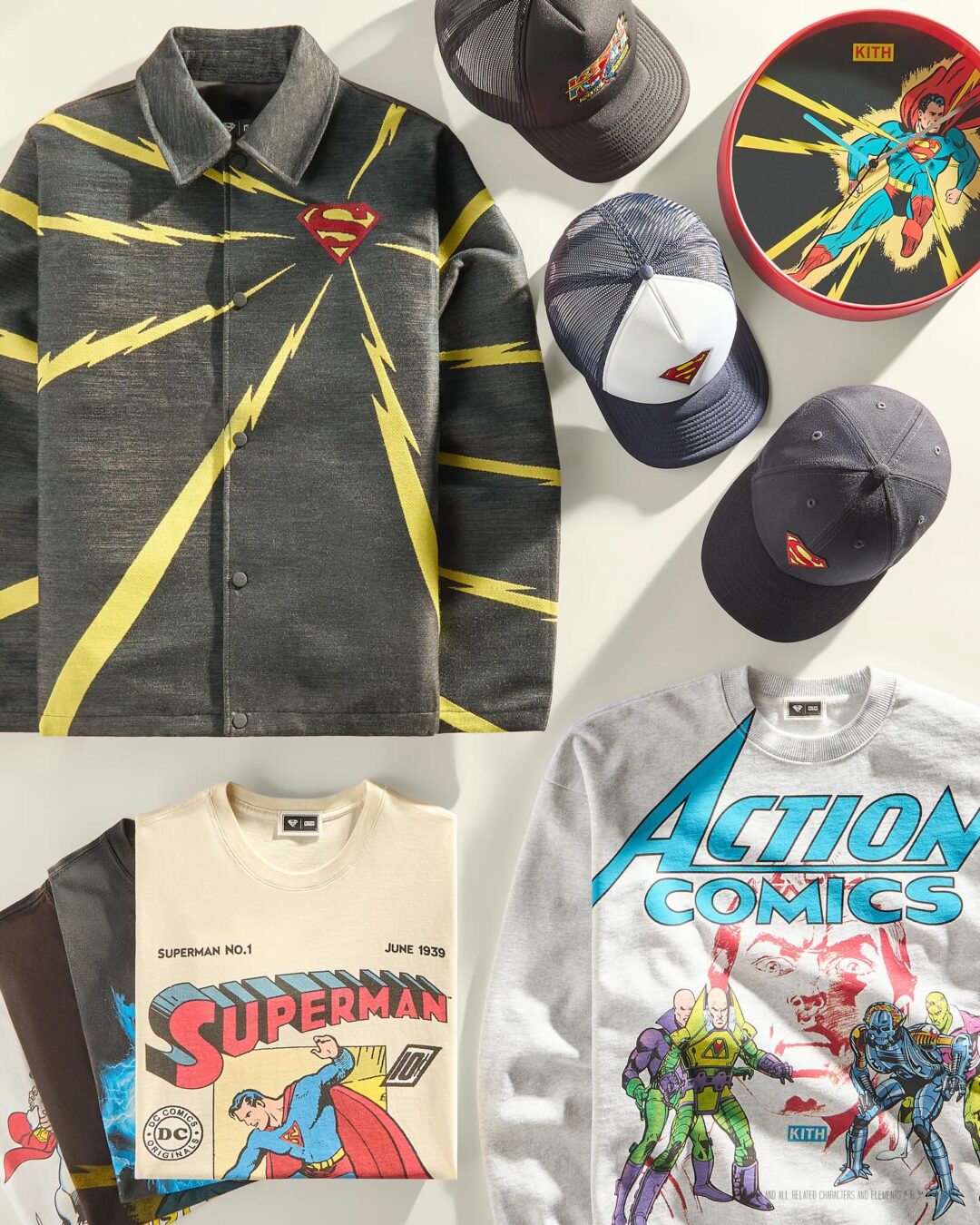 【Kith for Superman】KITH MONDAY PROGRAMが国内 2025年 6/2 発売 (キス スーパーマン)