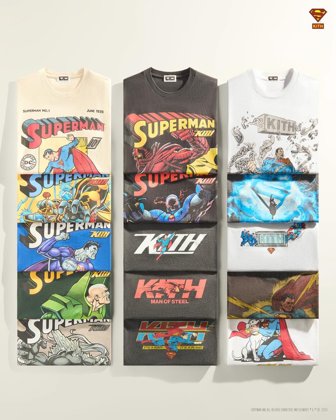 【Kith for Superman】KITH MONDAY PROGRAMが国内 2025年 6/2 発売 (キス スーパーマン)