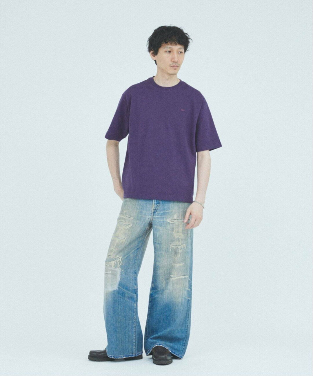 JOURNAL STANDARD × LACOSTE 別注 ミコカノコ クルーネック Tシャツが2025年 8月中旬 発売 (ジャーナルスタンダード ラコステ)
