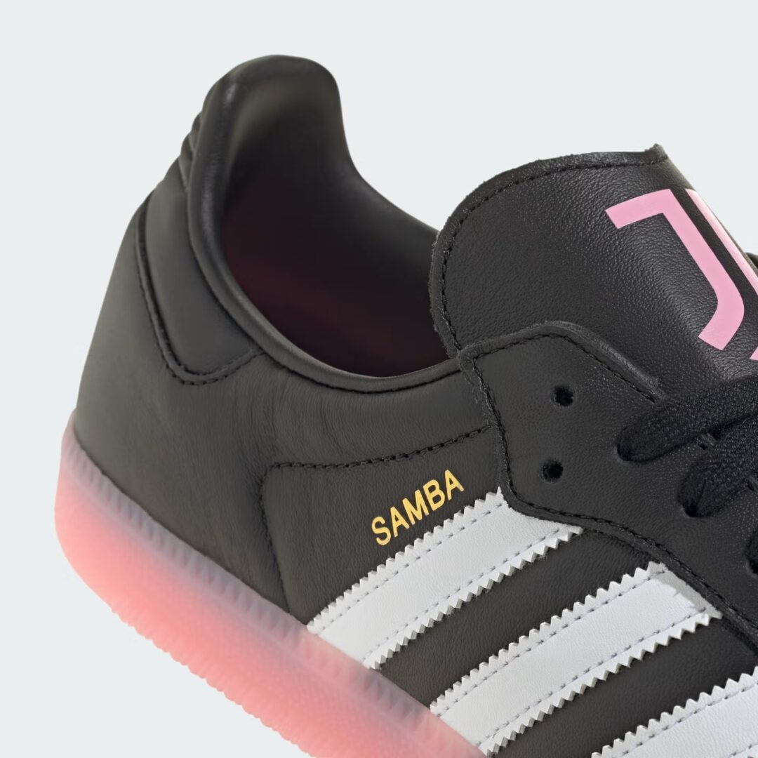【2025年 発売予定】Juventus × adidas Originals SAMBA “2025-2026/Black/Pink” (ユベントス アディダス オリジナルス サンバ) [JQ4040]