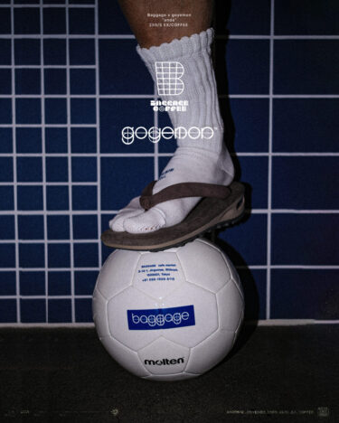 goyemon × Baggage コラボレーションモデル & molten 限定サッカーボールが2025年 5/24 発売 (ゴエモン unda-雲駄- ウンダ バゲージコーヒー モルテン)