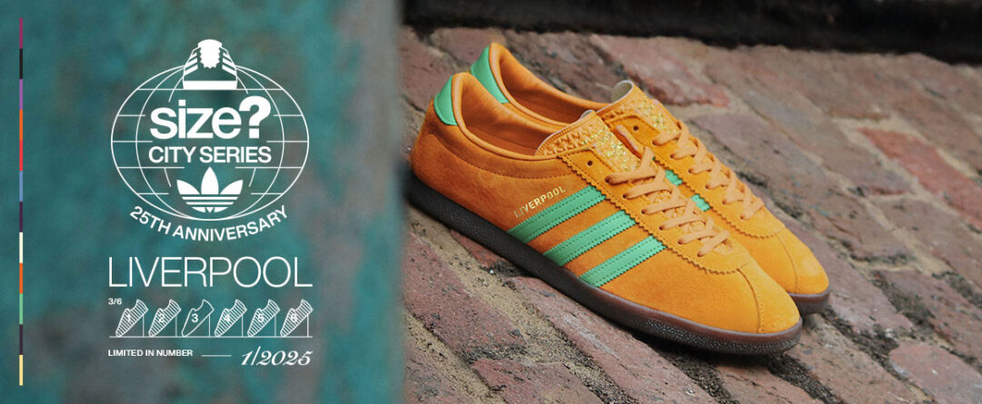 【2025年 5/24 & 5/31 発売】size? Exclusive adidas Originals Liverpool “Anniversary City Series” (サイズ? アディダス オリジナルス リヴァプール “アニバーサリー シティ シリーズ”) [JS1353]