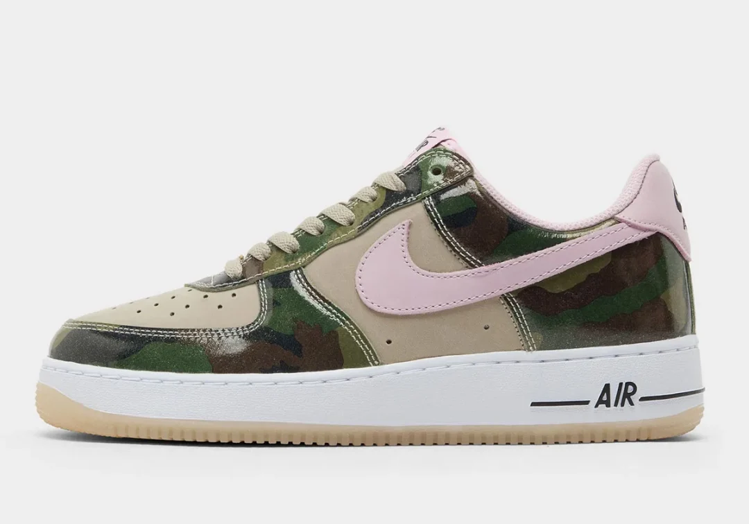 【2025年 発売予定】NIKE AIR FORCE 1 LOW “Camo/Beige/Pink” (ナイキ エア フォース 1 ロー “カモフラ/ベージュ/ピンク”)