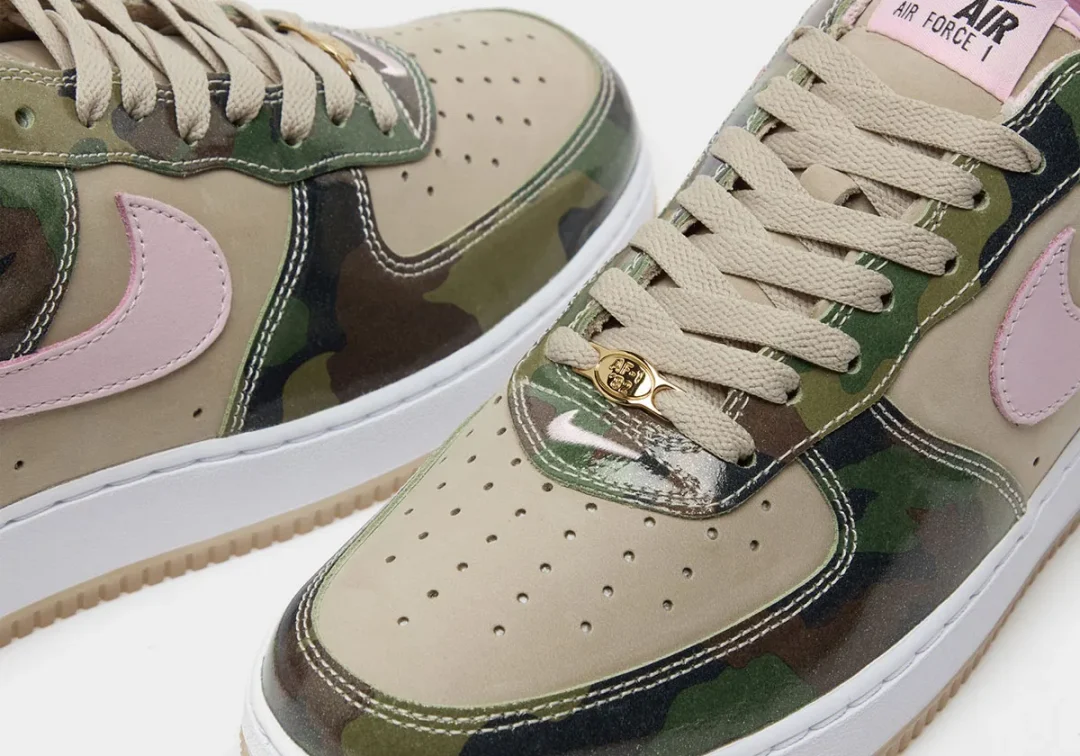 【2025年 発売予定】NIKE AIR FORCE 1 LOW “Camo/Beige/Pink” (ナイキ エア フォース 1 ロー “カモフラ/ベージュ/ピンク”)