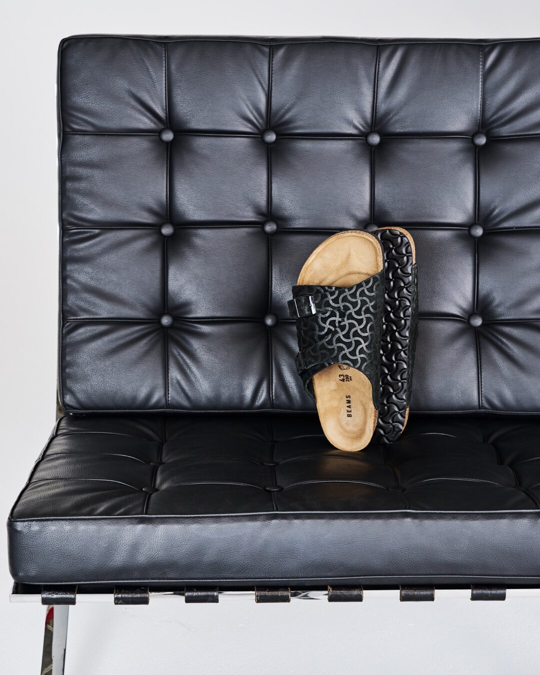 BEAMS × BIRKENSTOCK 別注 ZURICH “BONE PATTERN” BLACK”が2025年 6/6 発売 (ビームス ビルケンシュトック チューリッヒ)