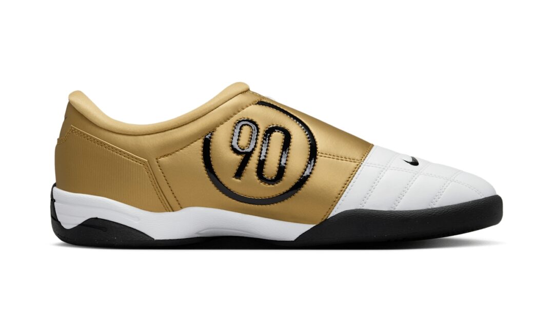 【2025年 5/20 発売】NIKE TOTAL 90 SP “White/Black/Metallic Gold” (ナイキ トータル 90 “ホワイト/ブラック/ゴールド”) [HJ9351-101]