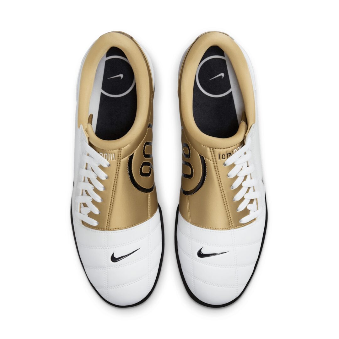 【2025年 5/20 発売】NIKE TOTAL 90 SP “White/Black/Metallic Gold” (ナイキ トータル 90 “ホワイト/ブラック/ゴールド”) [HJ9351-101]