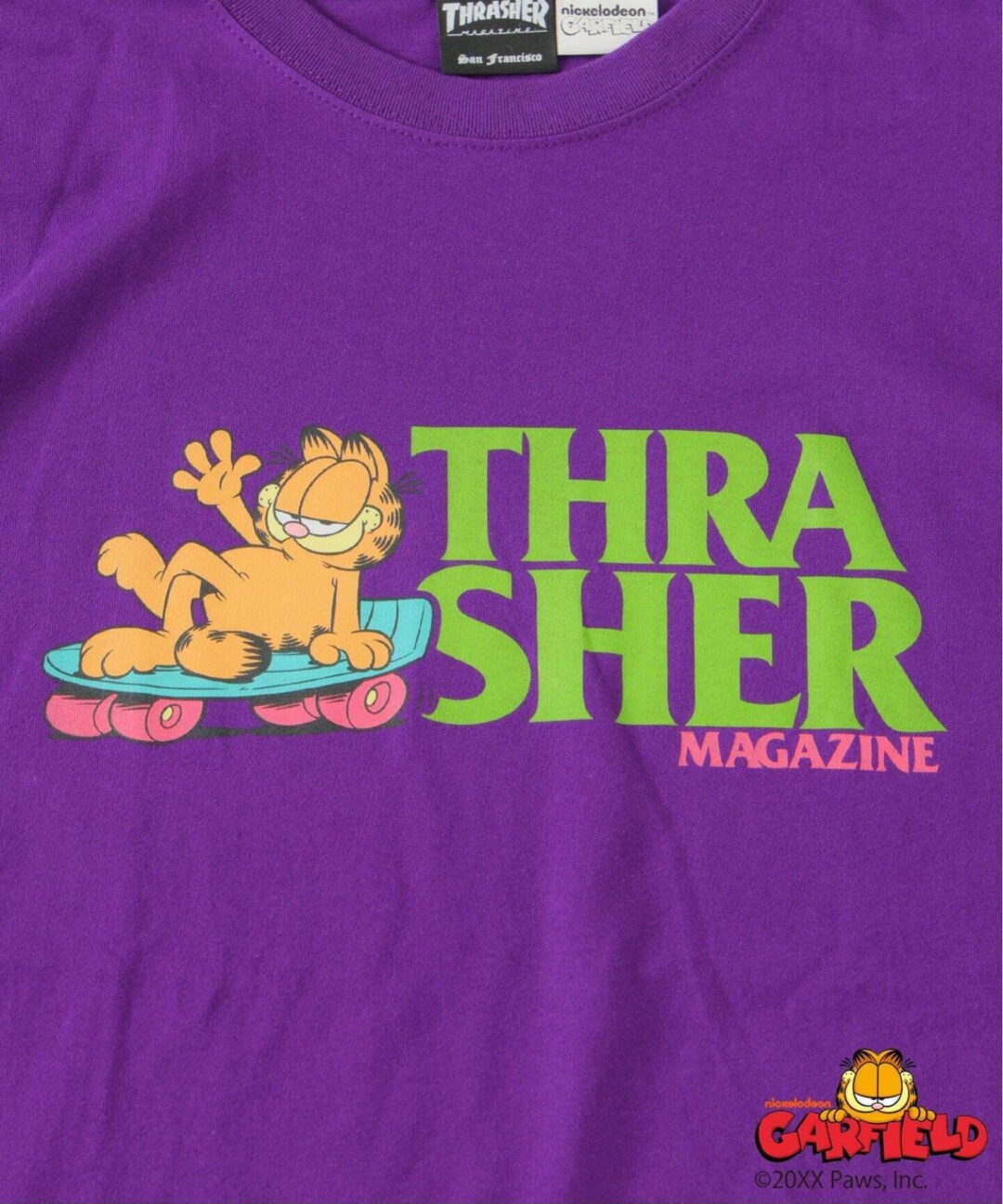 THRASHER × Garfield 別注 プリントTシャツが2025年 6月下旬 発売 (スラッシャー ガーフィールド)