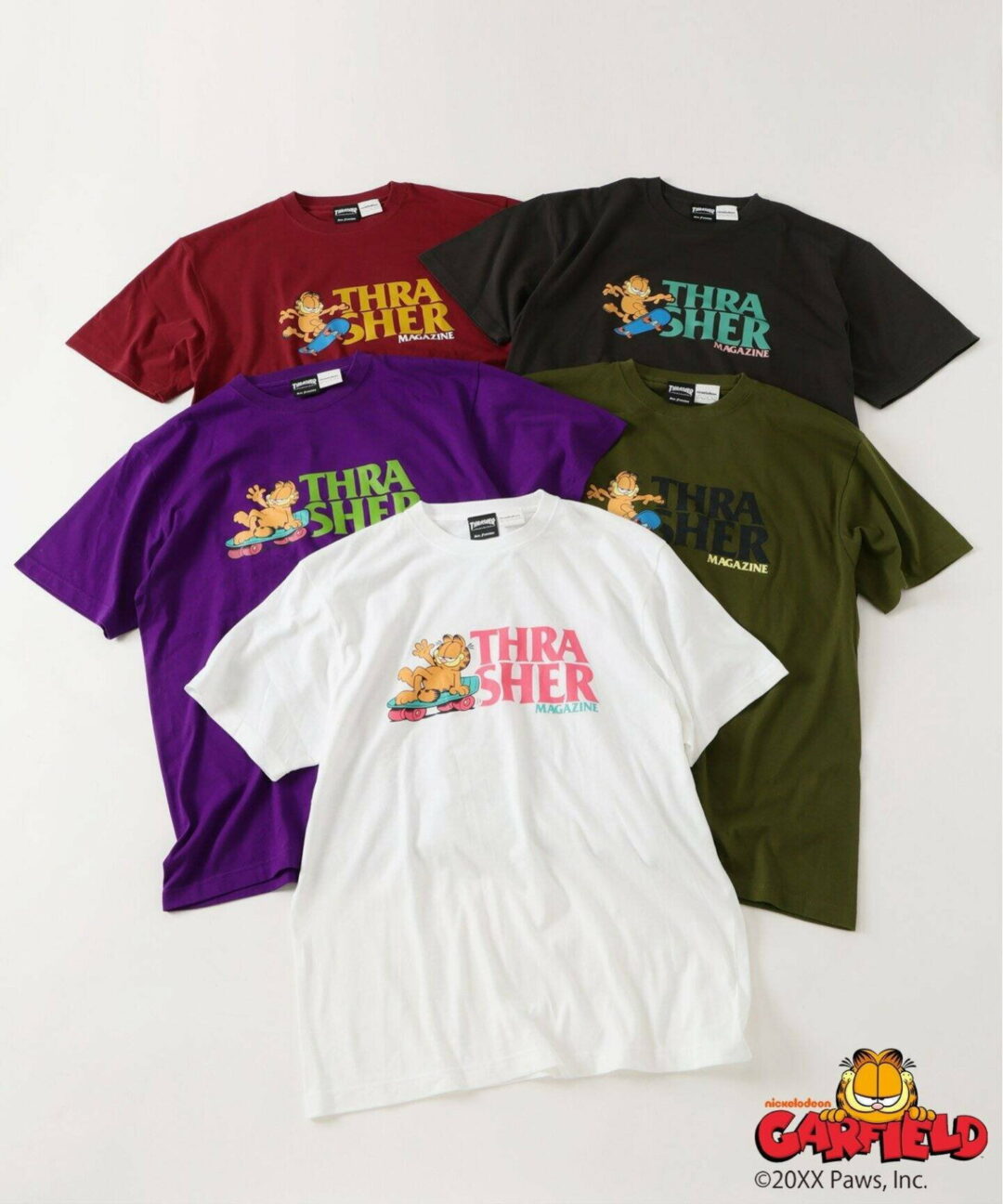 THRASHER × Garfield 別注 プリントTシャツが2025年 6月下旬 発売 (スラッシャー ガーフィールド)