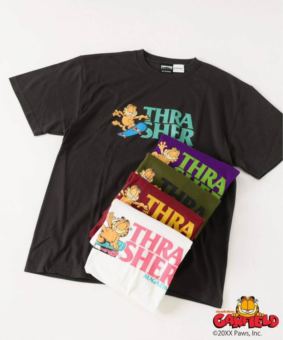 THRASHER × Garfield 別注 プリントTシャツが2025年 6月下旬 発売 (スラッシャー ガーフィールド)