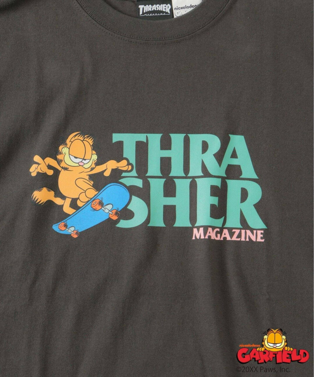 THRASHER × Garfield 別注 プリントTシャツが2025年 6月下旬 発売 (スラッシャー ガーフィールド)