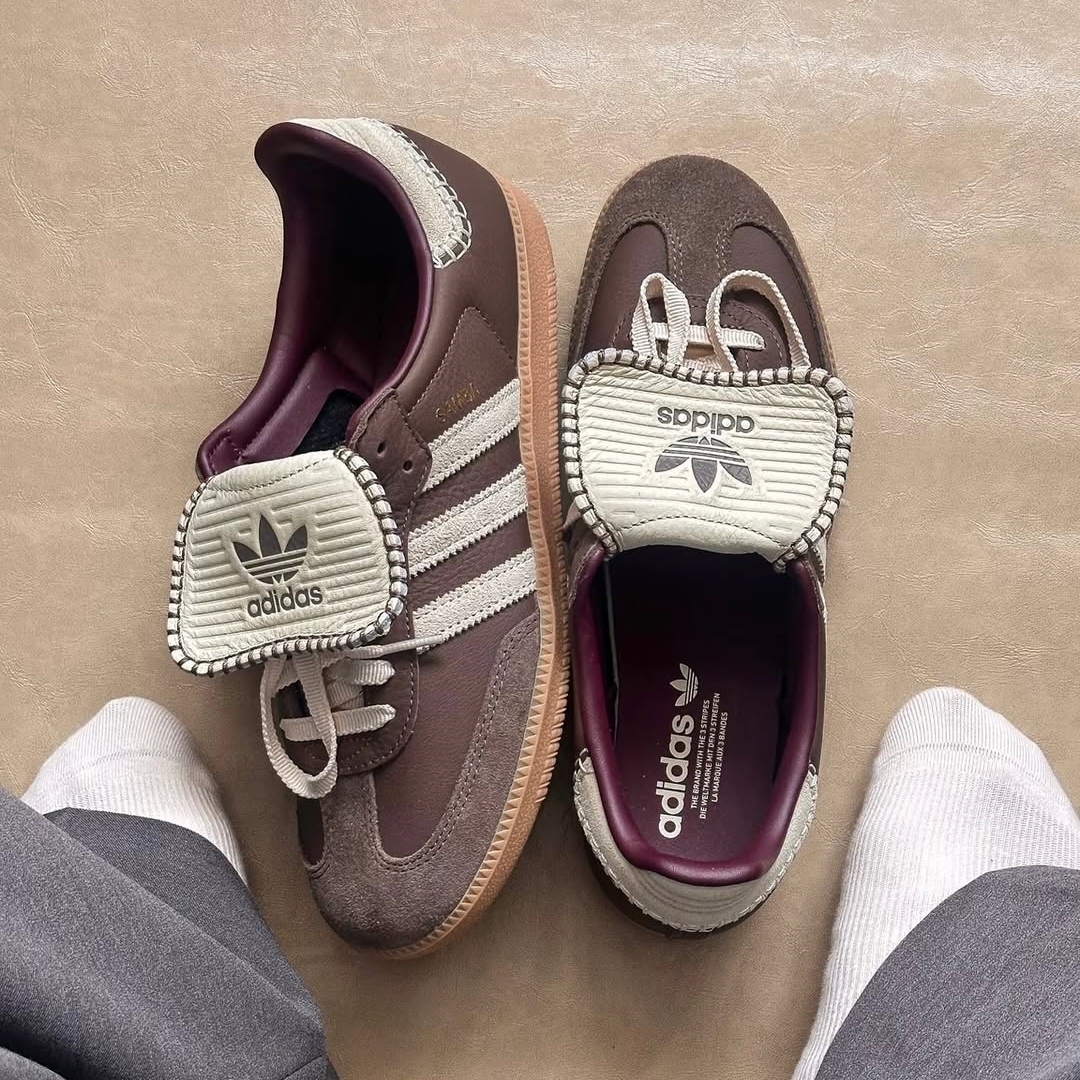 【2025年 発売】adidas Originals SAMBA Long Tongues “Earth Strata/Core White” (アディダス オリジナルス サンバ ロングタン “アースストレータ/ホワイト”) [JQ6620]