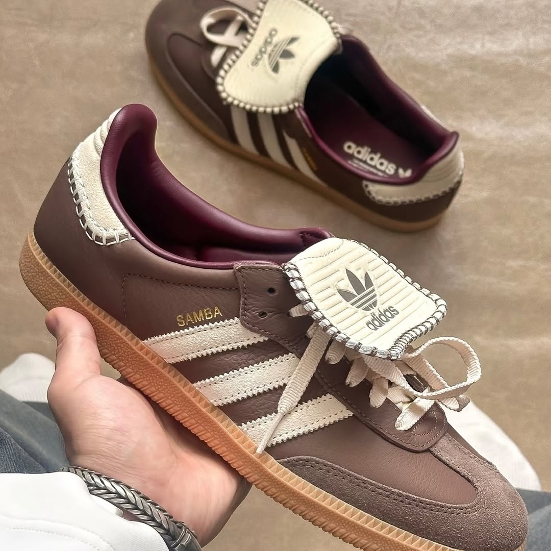 【2025年 発売】adidas Originals SAMBA Long Tongues “Earth Strata/Core White” (アディダス オリジナルス サンバ ロングタン “アースストレータ/ホワイト”) [JQ6620]