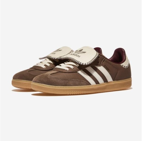 【2025年 発売】adidas Originals SAMBA Long Tongues “Earth Strata/Core White” (アディダス オリジナルス サンバ ロングタン “アースストレータ/ホワイト”) [JQ6620]