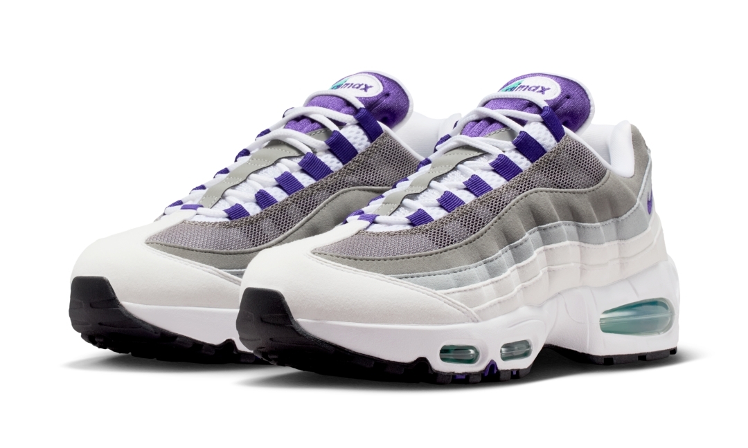 【2026年 春 発売予定】NIKE AIR MAX 95 BIG BUBBLE “White/Grape” (ナイキ エア マックス 95 ビッグバブル ホワイト/グレープ”) [HJ5996-100]
