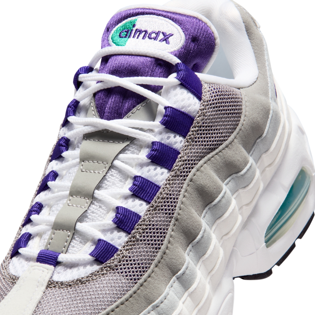 【2026年 春 発売予定】NIKE AIR MAX 95 BIG BUBBLE “White/Grape” (ナイキ エア マックス 95 ビッグバブル ホワイト/グレープ”) [HJ5996-100]