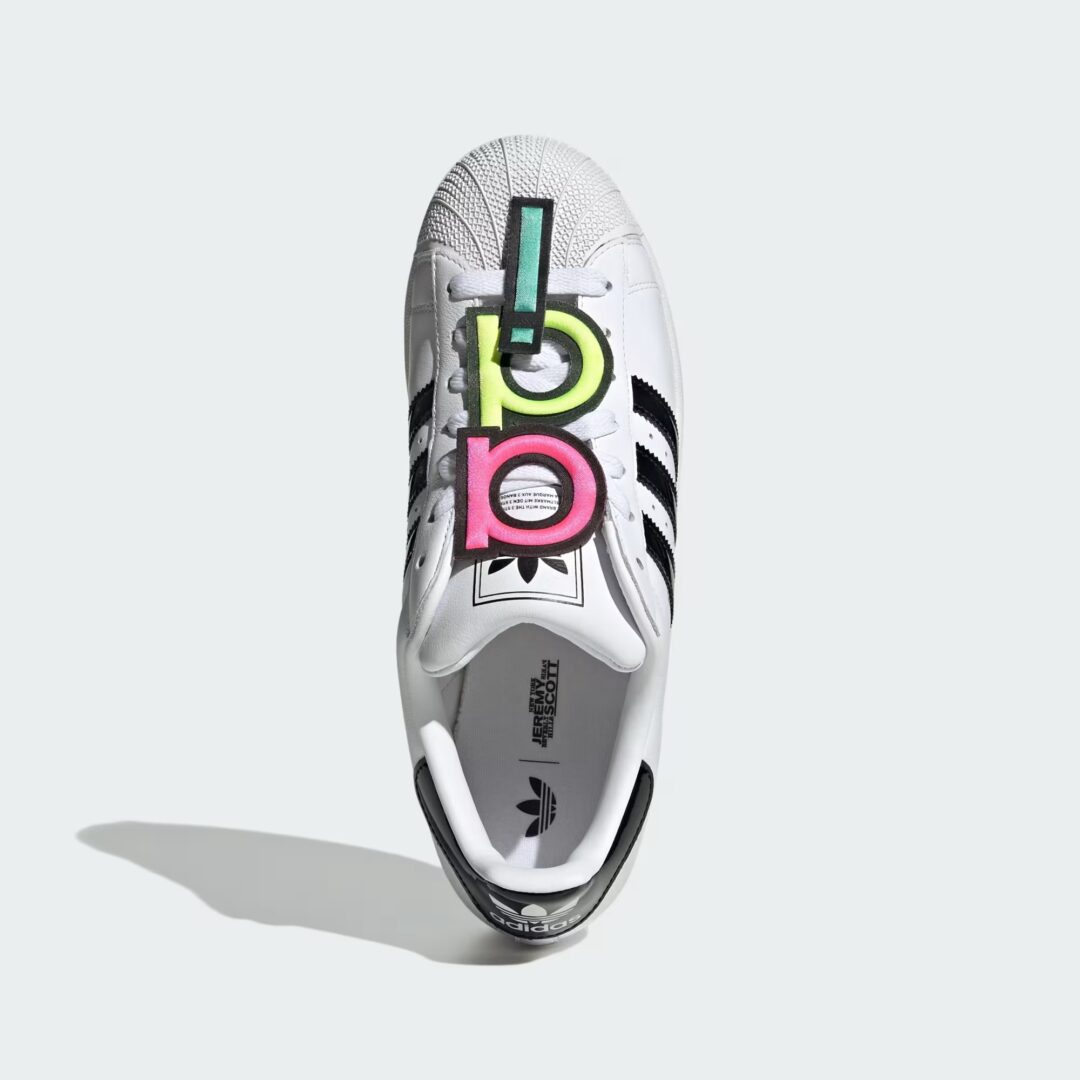 【2025年 6/1 発売】Jeremy Scott × adidas Originals SUPERSTAR II “White/Black” (ジェレミー・スコット アディダス オリジナルス スーパースター “ホワイト/ブラック”) [JR3584]