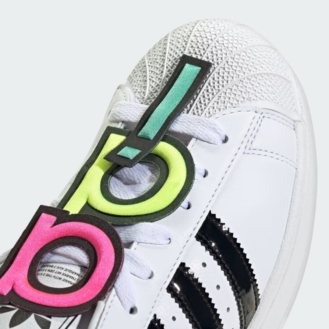 【2025年 6/1 発売】Jeremy Scott × adidas Originals SUPERSTAR II “White/Black” (ジェレミー・スコット アディダス オリジナルス スーパースター “ホワイト/ブラック”) [JR3584]