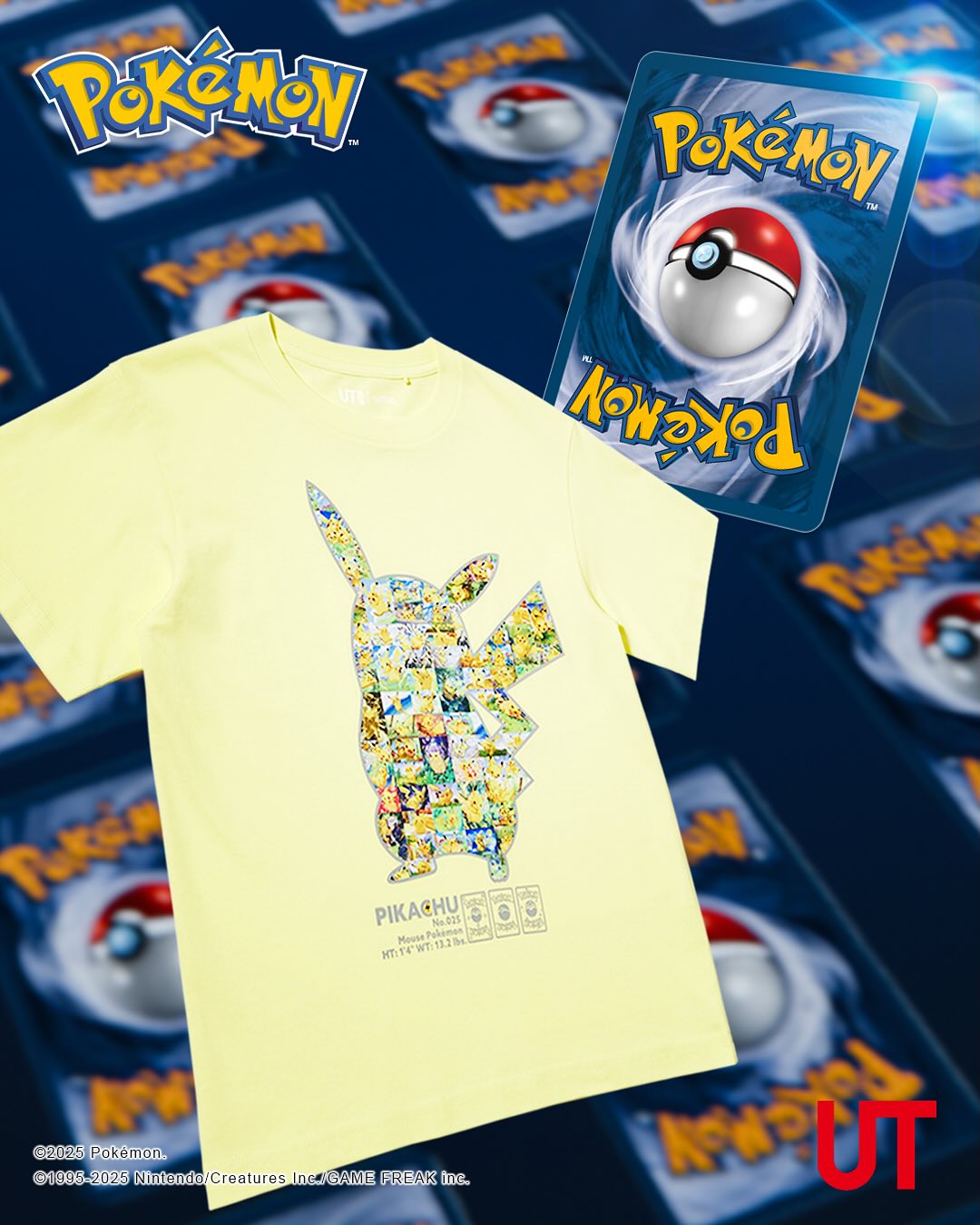 ユニクロ × ポケモンカードゲーム「Pokémon Trading Card Game Pocket」最新コラボが、2025年 8/11 発売 (UNIQLO POKEMON)