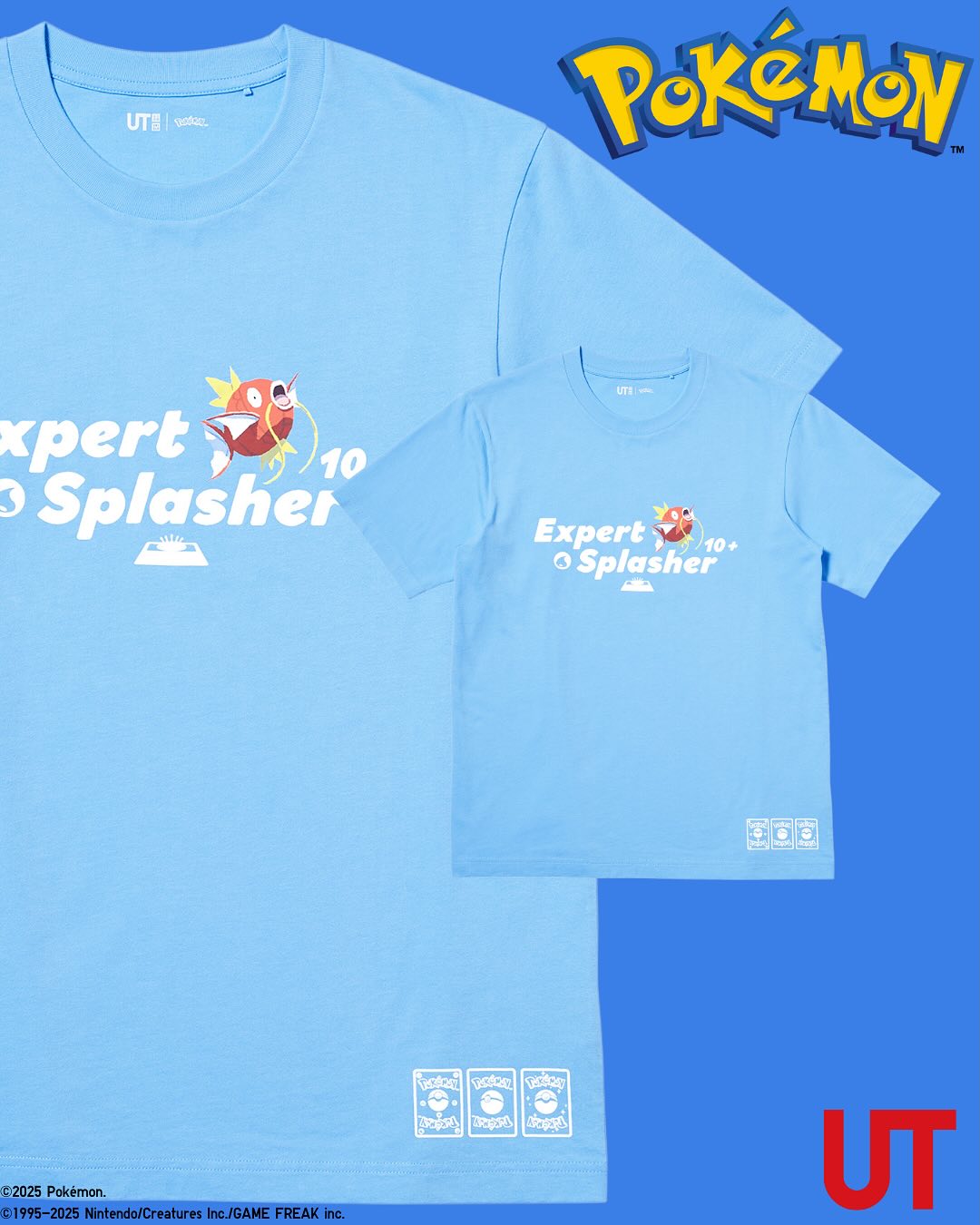 ユニクロ × ポケモンカードゲーム「Pokémon Trading Card Game Pocket」最新コラボが、2025年 8月中旬 発売予定 (UNIQLO POKEMON)