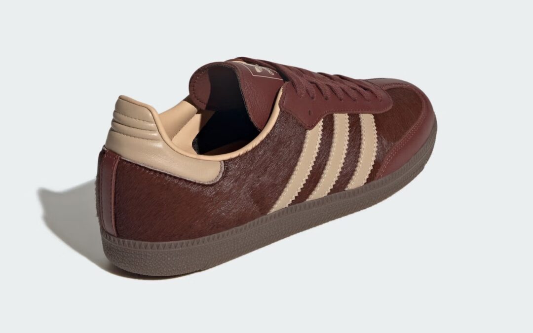 【2025年 発売予定】adidas Originals SAMBA OG “Pony/Crew White/Fox Brown” (アディダス オリジナルス サンバ “ポニー/ホワイト/ブラウン”) [KJ8901/KJ8902]