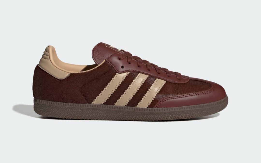 【2025年 発売予定】adidas Originals SAMBA OG “Pony/Crew White/Fox Brown” (アディダス オリジナルス サンバ “ポニー/ホワイト/ブラウン”) [KJ8901/KJ8902]