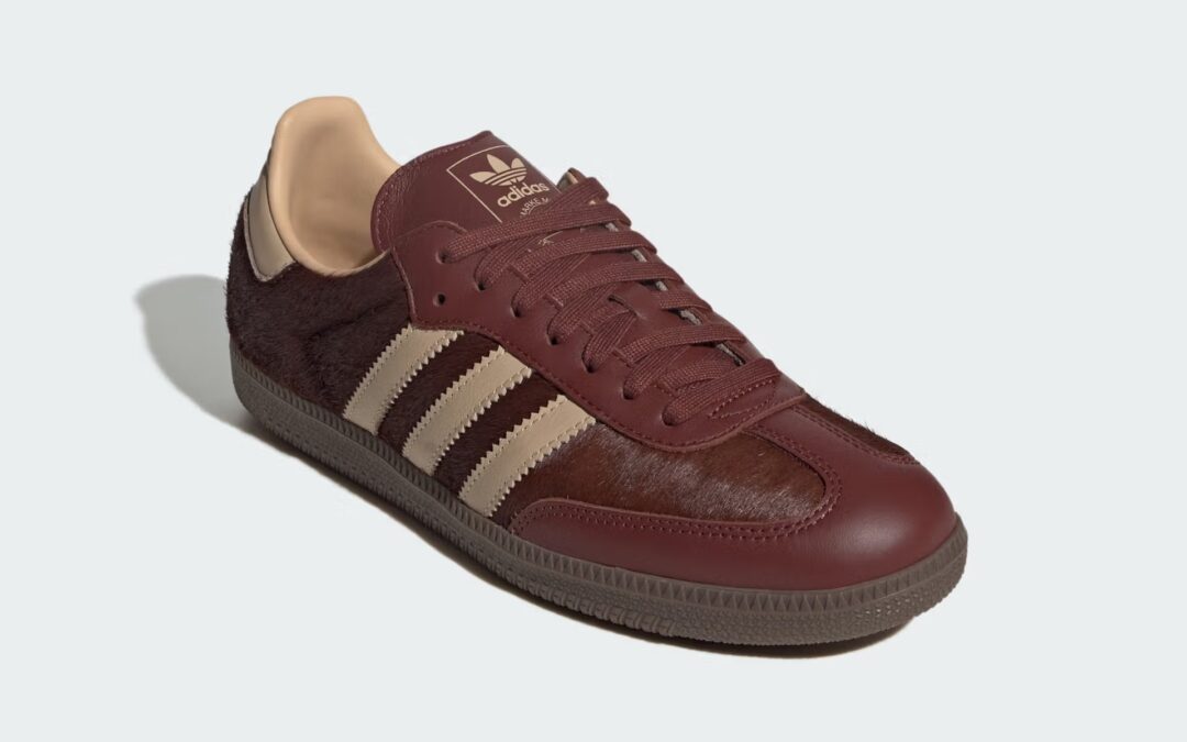 【2025年 発売予定】adidas Originals SAMBA OG “Pony/Crew White/Fox Brown” (アディダス オリジナルス サンバ “ポニー/ホワイト/ブラウン”) [KJ8901/KJ8902]