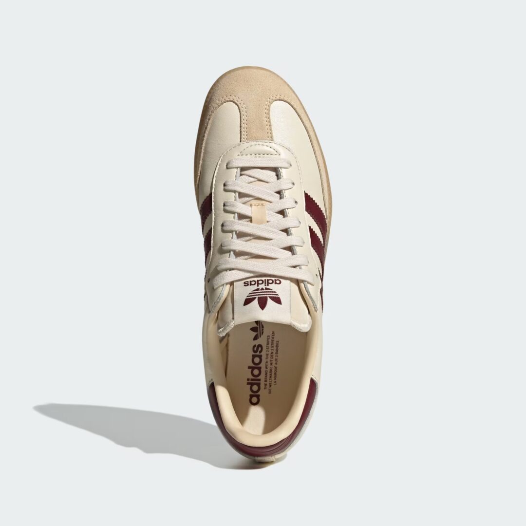 【2025年 発売】adidas Originals SAMBA OG “Wonder White/Shadow Red/Gum” (アディダス オリジナルス サンバ “ホワイト/レッド/ガム”) [JS3830]