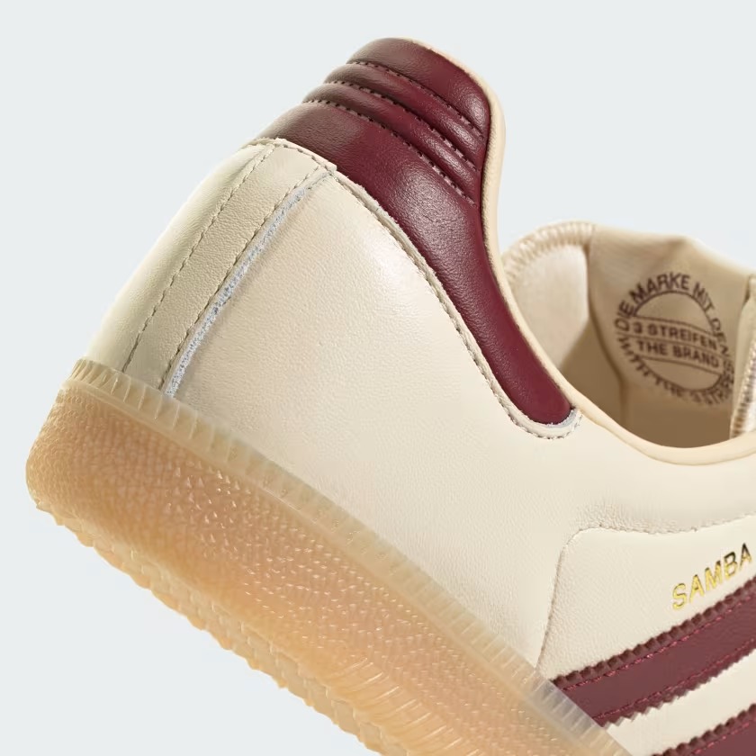 【2025年 発売】adidas Originals SAMBA OG “Wonder White/Shadow Red/Gum” (アディダス オリジナルス サンバ “ホワイト/レッド/ガム”) [JS3830]