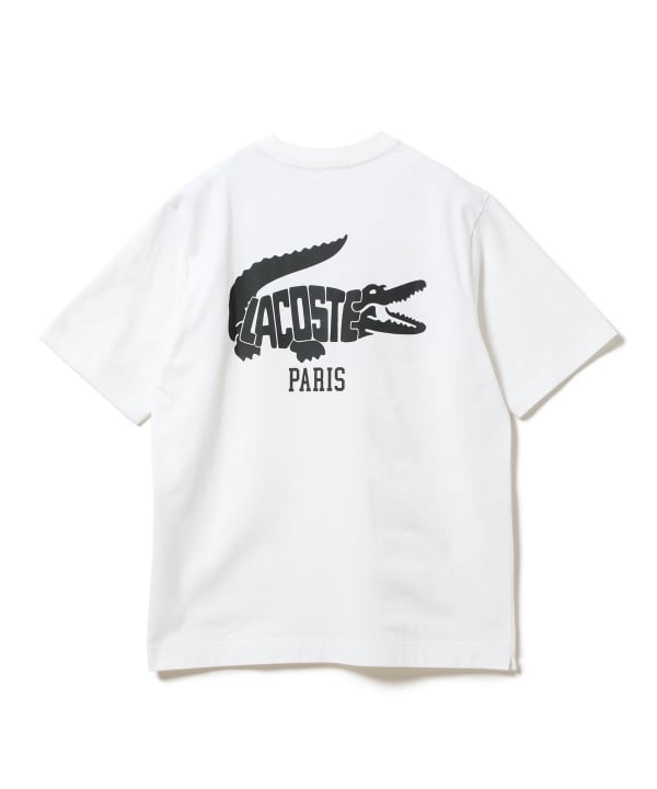 【2025 SS】LACOSTE × BEAMS / 別注 インパクトのあるバックプリントTシャツが2025年 6月上旬 発売 (ラコステ ビームス)