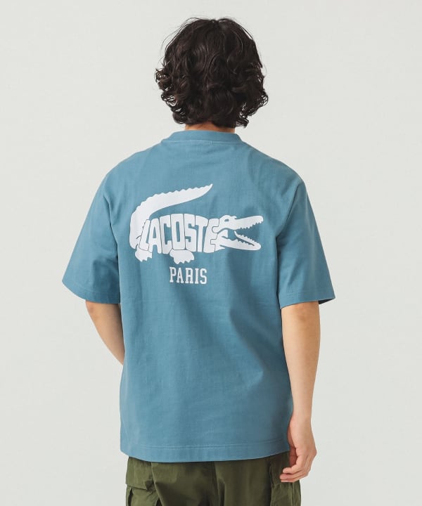 【2025 SS】LACOSTE × BEAMS / 別注 インパクトのあるバックプリントTシャツが2025年 6月上旬 発売 (ラコステ ビームス)