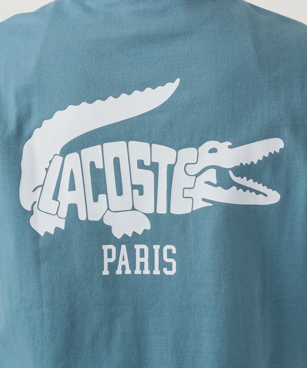 【2025 SS】LACOSTE × BEAMS / 別注 インパクトのあるバックプリントTシャツが2025年 6月上旬 発売 (ラコステ ビームス)