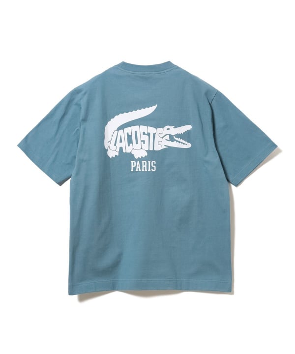 【2025 SS】LACOSTE × BEAMS / 別注 インパクトのあるバックプリントTシャツが2025年 6月上旬 発売 (ラコステ ビームス)