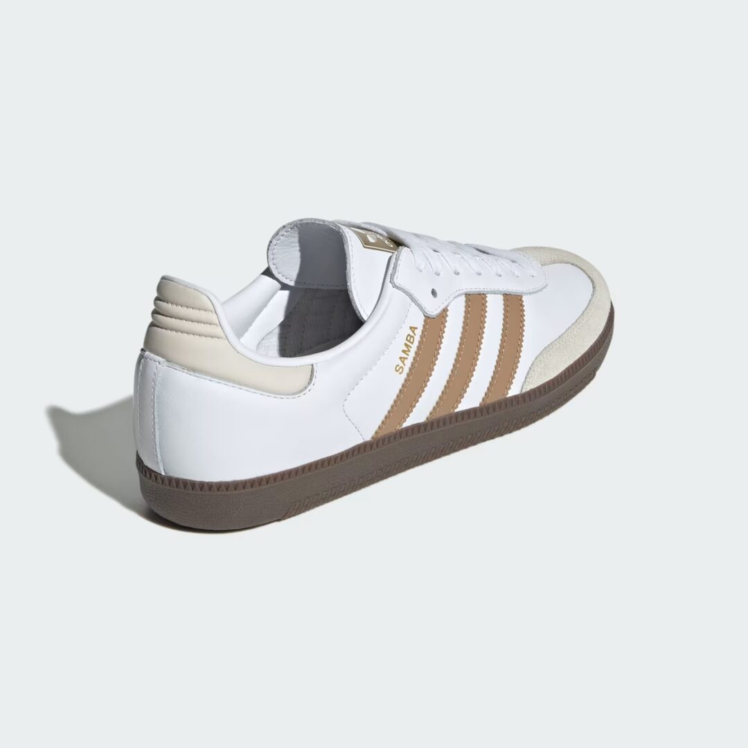 【2025年 発売】adidas Originals SAMBA OG “Cloud White/Cardboard/Gum” (アディダス オリジナルス サンバ “ホワイト/カードボード/ガム”) [JR0912]