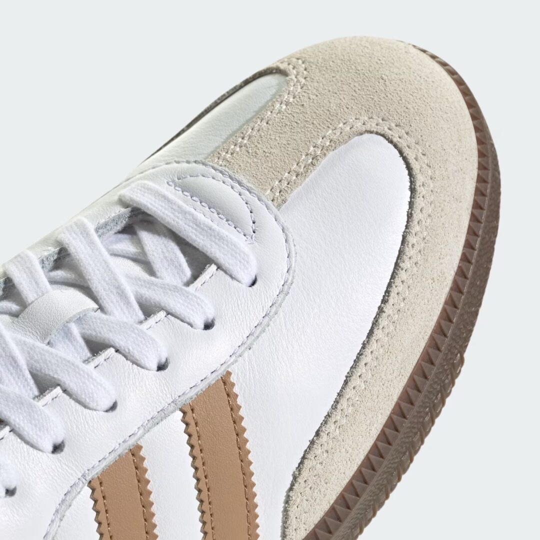 【2025年 発売】adidas Originals SAMBA OG “Cloud White/Cardboard/Gum” (アディダス オリジナルス サンバ “ホワイト/カードボード/ガム”) [JR0912]