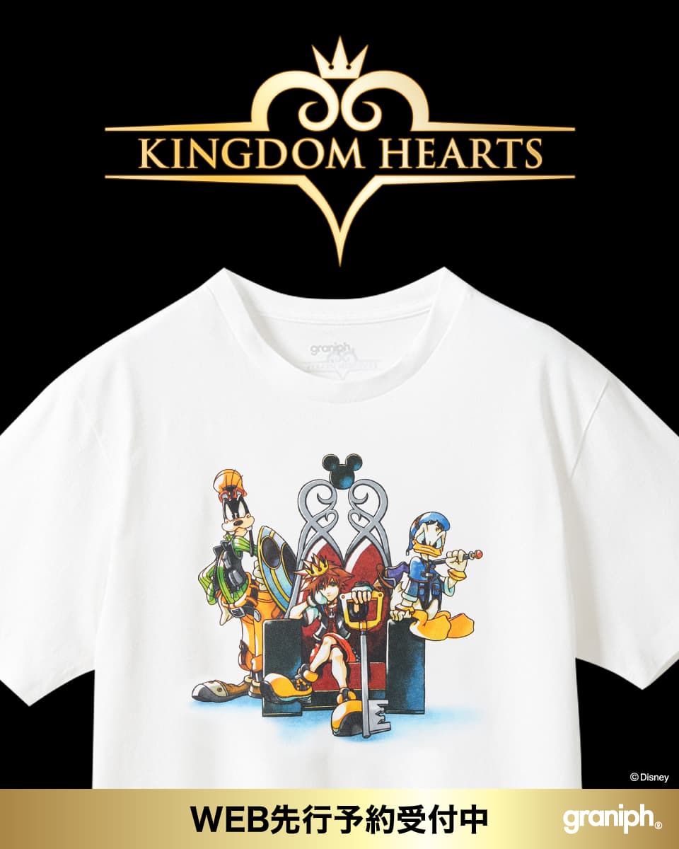 グラニフ × キングダム ハーツ コラボが2025年 5/20 発売 (graniph KINGDOM HEARTS)