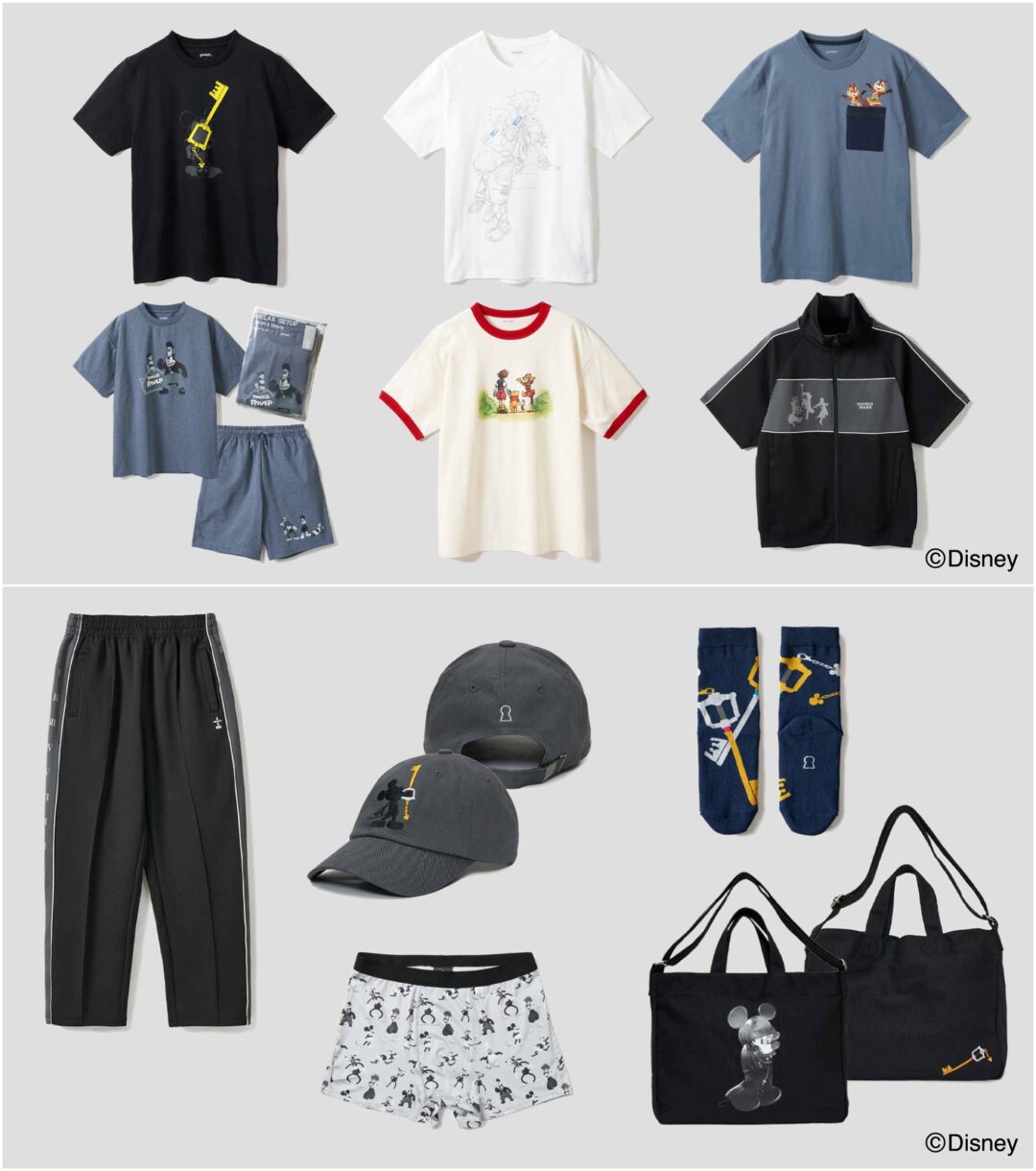 グラニフ × キングダム ハーツ コラボが2025年 5/20 発売 (graniph KINGDOM HEARTS)