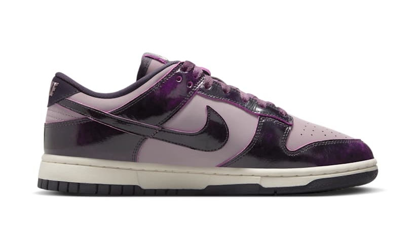 【2025年 発売予定】NIKE DUNK LOW SE “Patent Panda/Light Violet Ore” (ナイキ ダンク ロー “パテントパンダ/ライトバイオレットオール”) [HQ1918-200]
